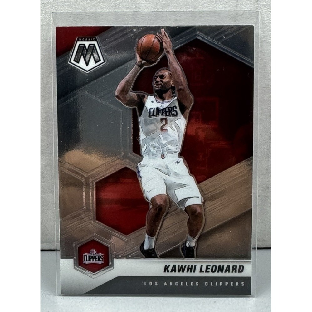 2020-21 Panini Mosaic Silver Prizm Kawhi Leonard‎ Los Angeles Clippers #144